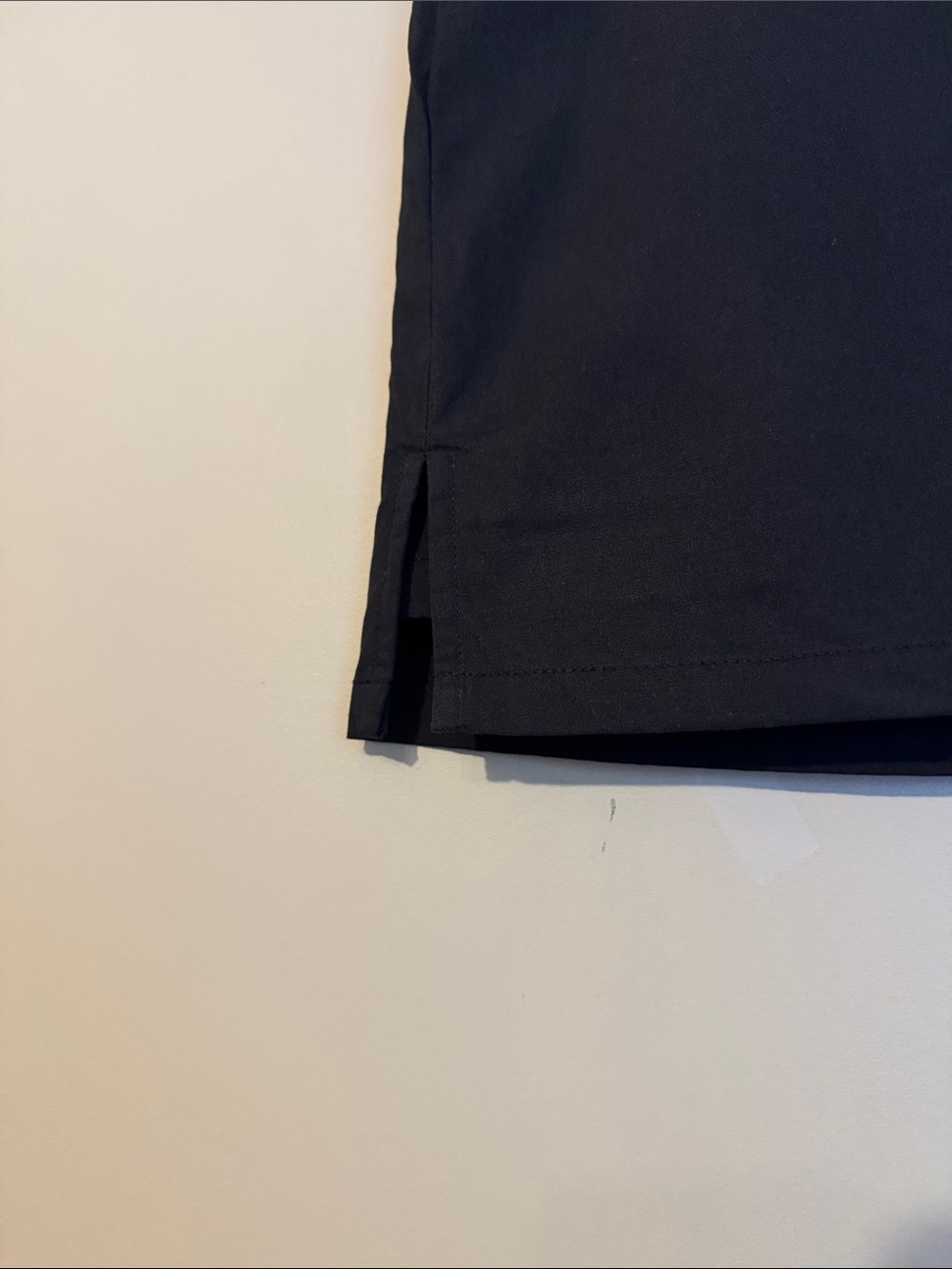 NWOT- Princess Polly Gigi cotton side slit skort, black, size US10 - Picture 8 of 12